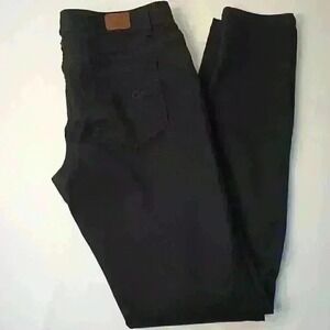 American Rag Cie Jeans Size 7 Low Rise Skinny Leg Curvy Black Color Y2K Stretch